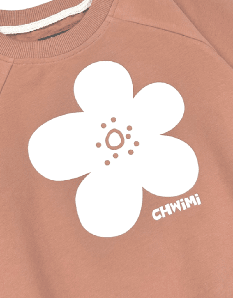 Flower Logo Sweatshirt Maple